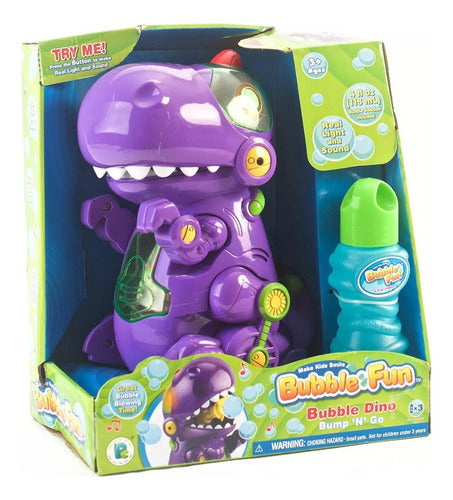 Dinosaur Bubble Fun Bubble Blower with Light and Sound 6