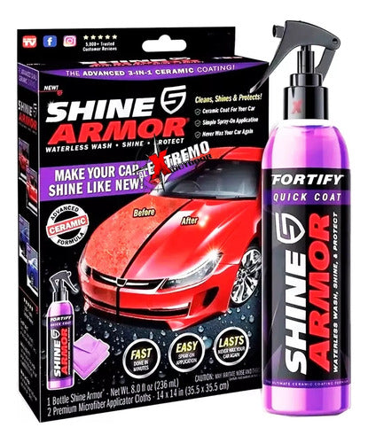 Cera De Auto Shine Armor Hidrofóbica 0