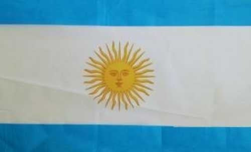 Generic Bandera Argentina De Fiselina 60 X 90 1