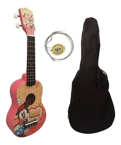 Sunset Ukelele Soprano Animated Characters Design + Accessories 7