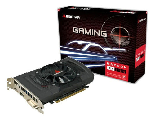 Biostar Video Card Gamer RX550 4GB DDR5 4096 X 2160 0