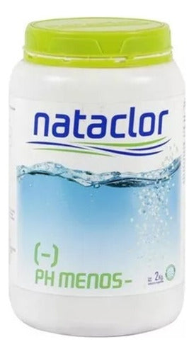 Nataclor Regulador Para Piscinas Piletas Ph Menos 2 Kilos 0