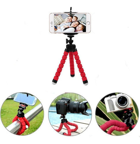 Alitrade Flexible Tripod 18 cm Holder for Cell Phones & Tablets 2