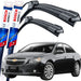 Bosch Kit X2 Front Wiper Blades Aerofit Chevrolet Cruze 0