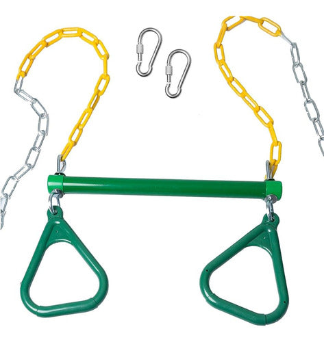 Trapecio Colgante Bar Rings Playground Accessories For Kids 0