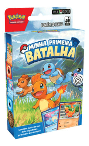 Deck Minha Primeira Batalha Charmander E Squirtle Pokemon 1