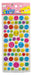 Stickers Con Relieve Caritas De Colores X 20 Planchas / M11 1