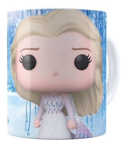 Kit Diseños Plantillas Tazas Frozen Funko Sublimación 0