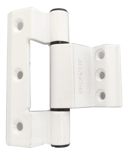 Bronzen H62 Hinges for Modena White Aluminum Doors, 20 Units 2