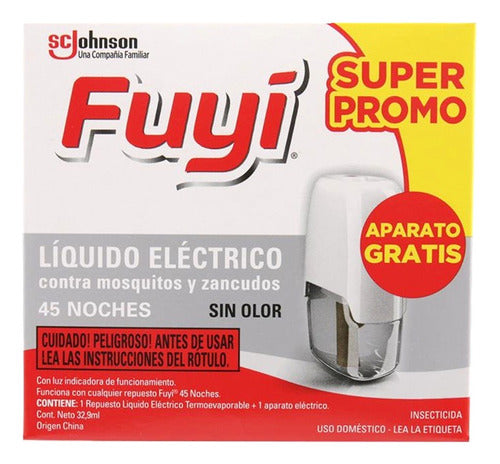 Electric Mosquito Repellent Plug-in Device with Liquid Refill Fuyi 9