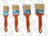 Professional Tiger 1 1/2 inch Synthetic Bristle Wood Paint Brush 4