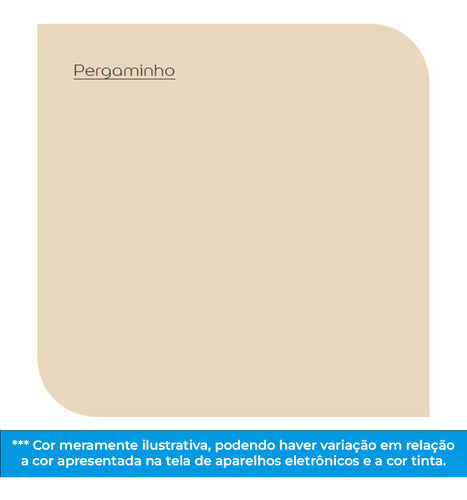 Tinta Acrílica Premium Decora Seda - Pergaminho 16l 1