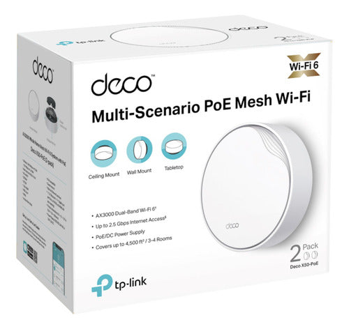 Tp-link Deco X50 Poe Router Mesh X2 Tranza 4