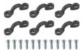 Marine Omega Atalona Plastic Rope Clip with Stainless Steel Screws (Set of 6) 5