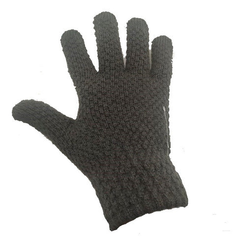 Men's Textured Wool Gloves 15955 1