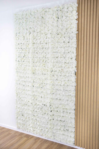 Artificial Flower Panel Vertical Garden Wall Dense Floral 60x40 13