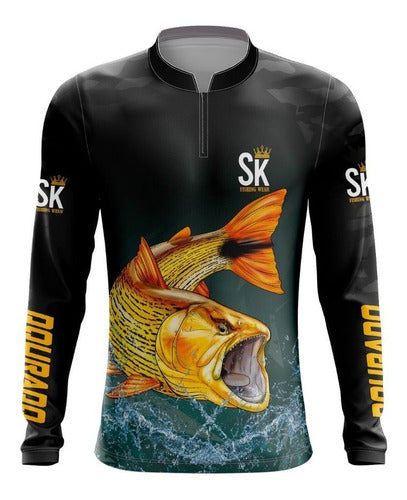 Camiseta Pesca Superking Protec Uv Con Bandana M03 Talle: Gg 1