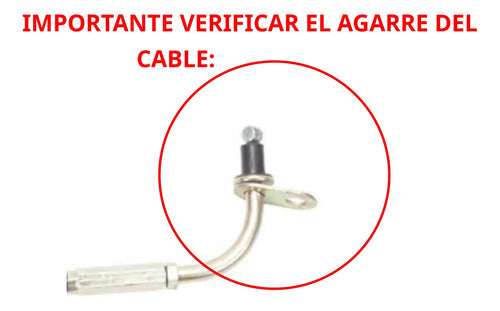 WStandard Cable Acelerador Yamaha YBR 125 02/04 Brasilero 1