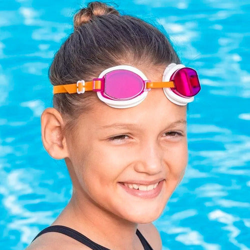 Bestway Aqua Burst Essential Swim Goggles Adult Child +7 Pool Water Resistant 6