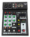 Consola Mixer 4 Canales Con Bluetooth Ross Pa M4u Cuo 0