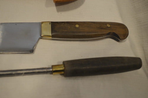 Handcrafted Mission N16 Knife Set with Sharpener 0850 1