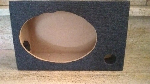 Volk 6x9 Speaker Enclosure with Tuning Tube and Terminal Box - Single Unit 1