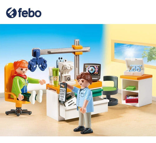 Playmobil Ophthalmologist With Patient City Life Febo 2