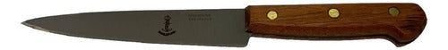 Eskilstuna Multiuso Knife 12.5cm Stainless Steel Wooden Handle 0