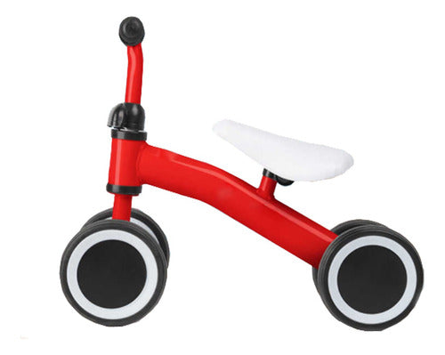 Triciclo Infantil Andador Sem Pedal Vermelho Facil Montagem 1