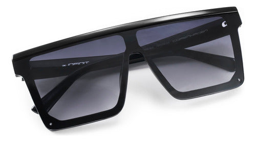 Infinit Sunglasses By Pampita Miró Black with Grey Lens 4