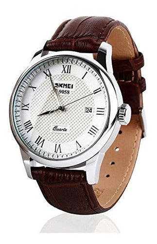 Reloj Casual De Cuarzo Análogo Impermeable Clásico P/hombre 0