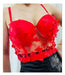 Butterfly Lace Push Up Corset Top Imported Trend 3