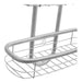 InterDesign Gray Steel Shower Organizer 3