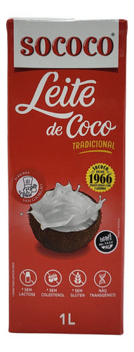 Sococo Coconut Milk 1L 0