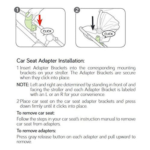 Baby Jogger Adapter for CityGO Graco for City Select Premier 3