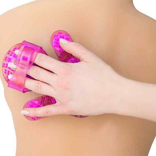 MartosCoolStuff Massage Glove Body Massager with 360º Stainless Steel Balls 2