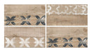 San Lorenzo Porcelanato Piso Pared Salvia Deco Rt 28x58 1ra 1