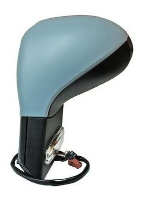 Peugeot Electric Side Mirror Left with Signal and De-Icer for Painting - TYC 0