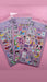 Tienda Felicity Plancha Stickers Kuromi, My Melody, Pompompurin, Cinnamoroll 1