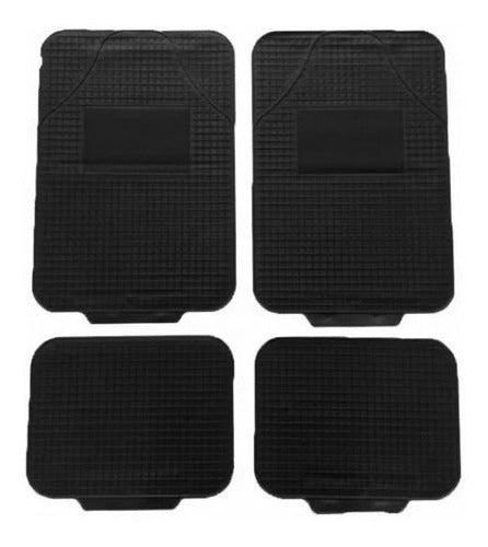 Max Tuning Universal Synthetic Leather Seat Covers for Citroen C3 C4 5 Berlingo + Complete Floor Mat Set 2