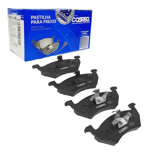 Cobreq Front Brake Pads for Volkswagen Up 0