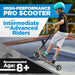 Hurtle Lightweight Kick Stunt Scooter - Scooter De Truco De 1