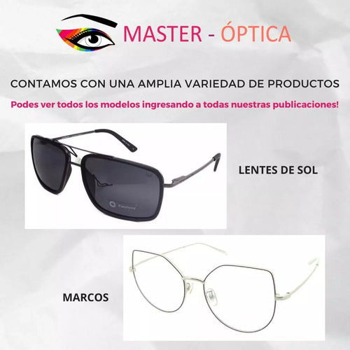 MDQ Anteojos T02 Marcos Receta Livianos Flexibles Moda Lente 4