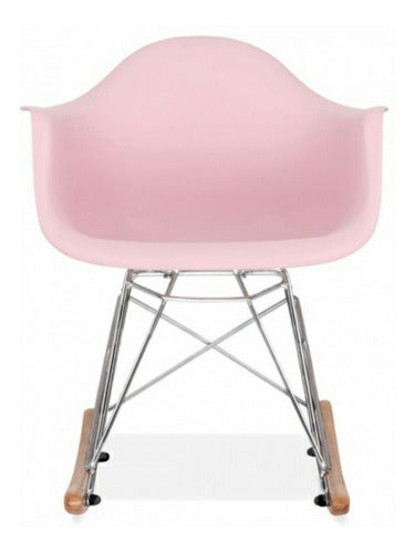 Mentha Eames Rocking Chair Pink Ideal for Breastfeeding 2