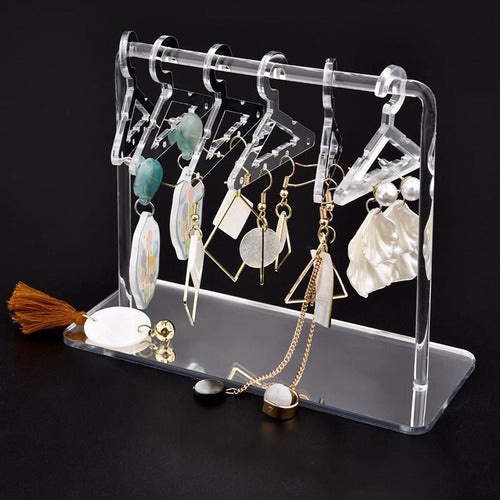 Atómica Laser Acrylic Earrings Display Stand with Hooks 1