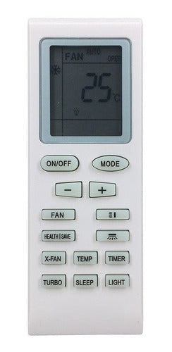 Remote Control for Philco Noblex Split Air Conditioner 0
