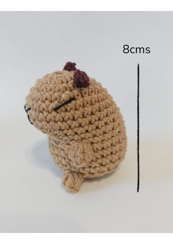 Tejidos Nanda Mini Carpincho Amigurumi Crochet 2