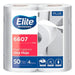 Elite Professional Toilet Paper 50m, Single Sheet, White, Pack of 48 Rolls 0