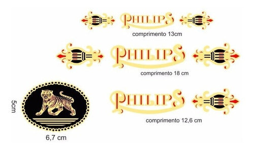 Adesivos Antiga Maquina Costura  Phillips - Frete Grátis 0