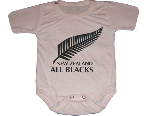 XV All Blacks Rugby Baby Bodysuit 1